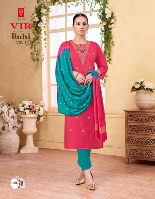 Vir ruhi vol 1 fancy kurti wholesale market